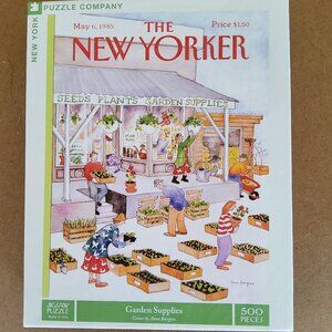 New York Puzzle Company - New Yorker Garden Supplies - 500 Piece Jigsaw Puzzle E
